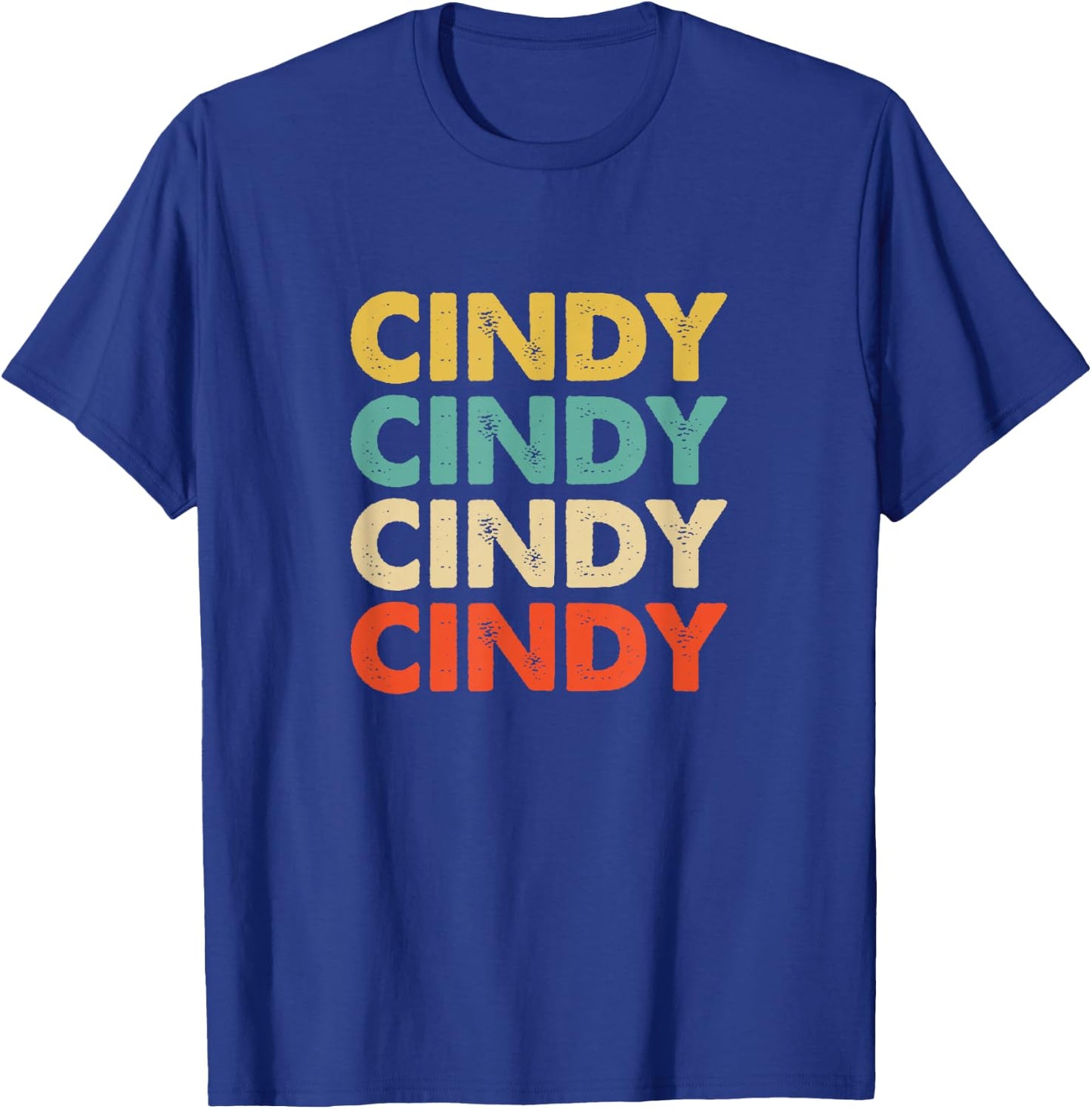 Cindy Name T-Shirt - T-Shirt | Royal