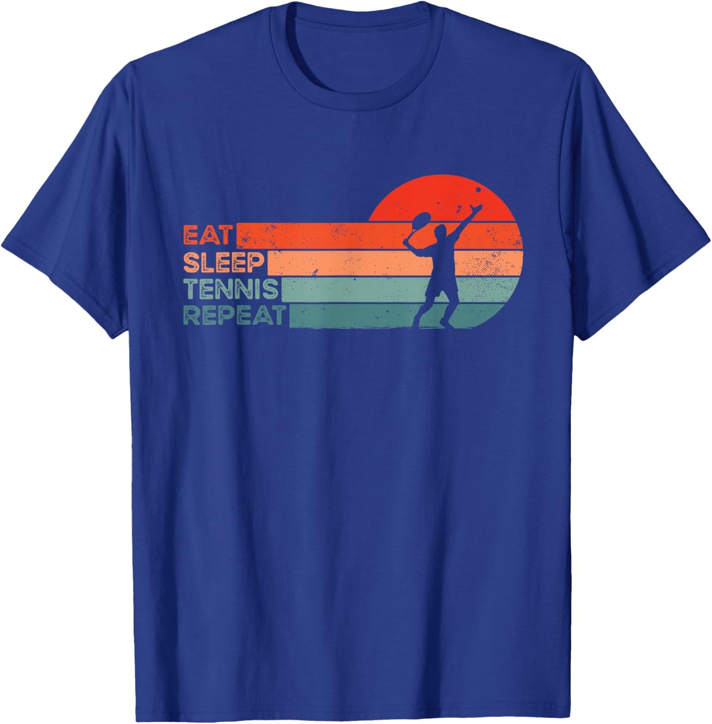 Funny Tennisplayer & Tennis T-Shirt - T-Shirt | Royal