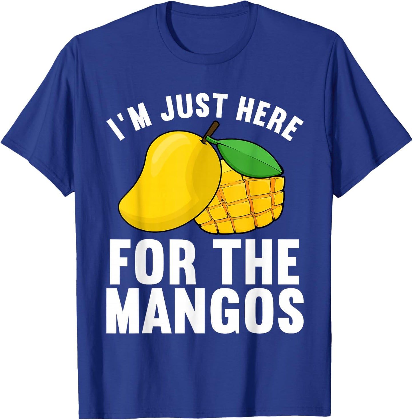 Funny Mango Design Women Kids Mango Fruit Lovers T-Shirt - T-Shirt | Royal