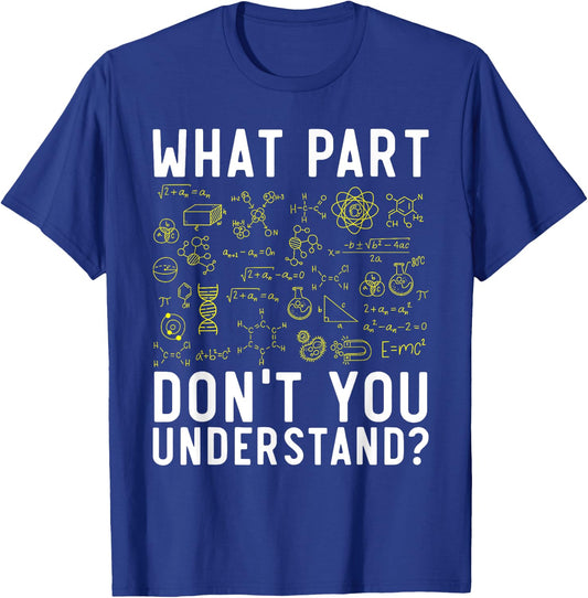 Chemical Engineer Chemist Chemistry Periodic Table T-Shirt - T-Shirt | Royal