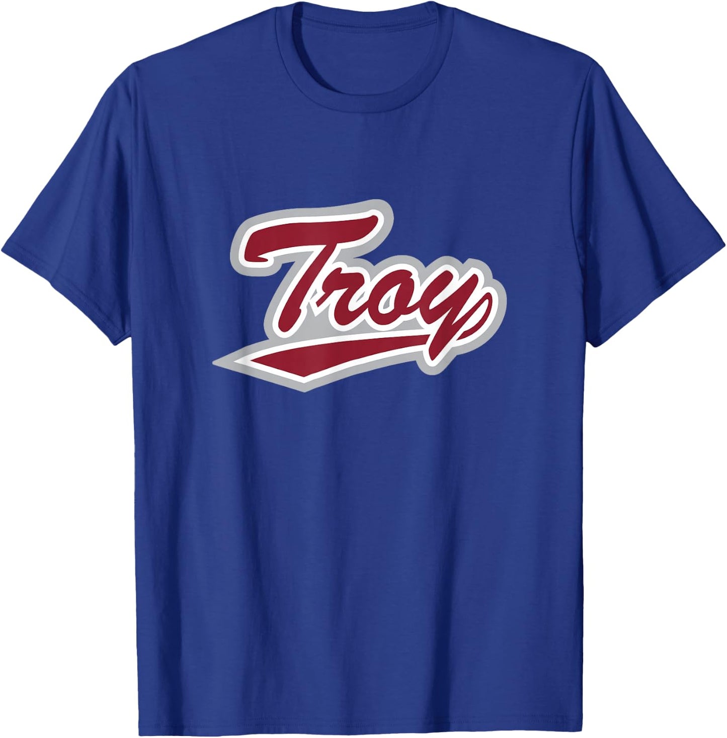 Troy University Trojans | Official NCAA Merch | PPTROY01 T-Shirt - T-Shirt | Royal