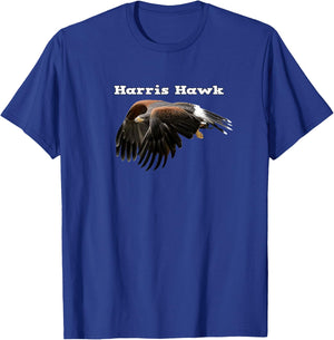 Harris Hawk Wildlife T-Shirt - T-Shirt | Royal