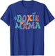 Groovy Doxie Mama Colorful Dog Gift Dachshund Lover Dogs Mom T-Shirt - T-Shirt | Royal