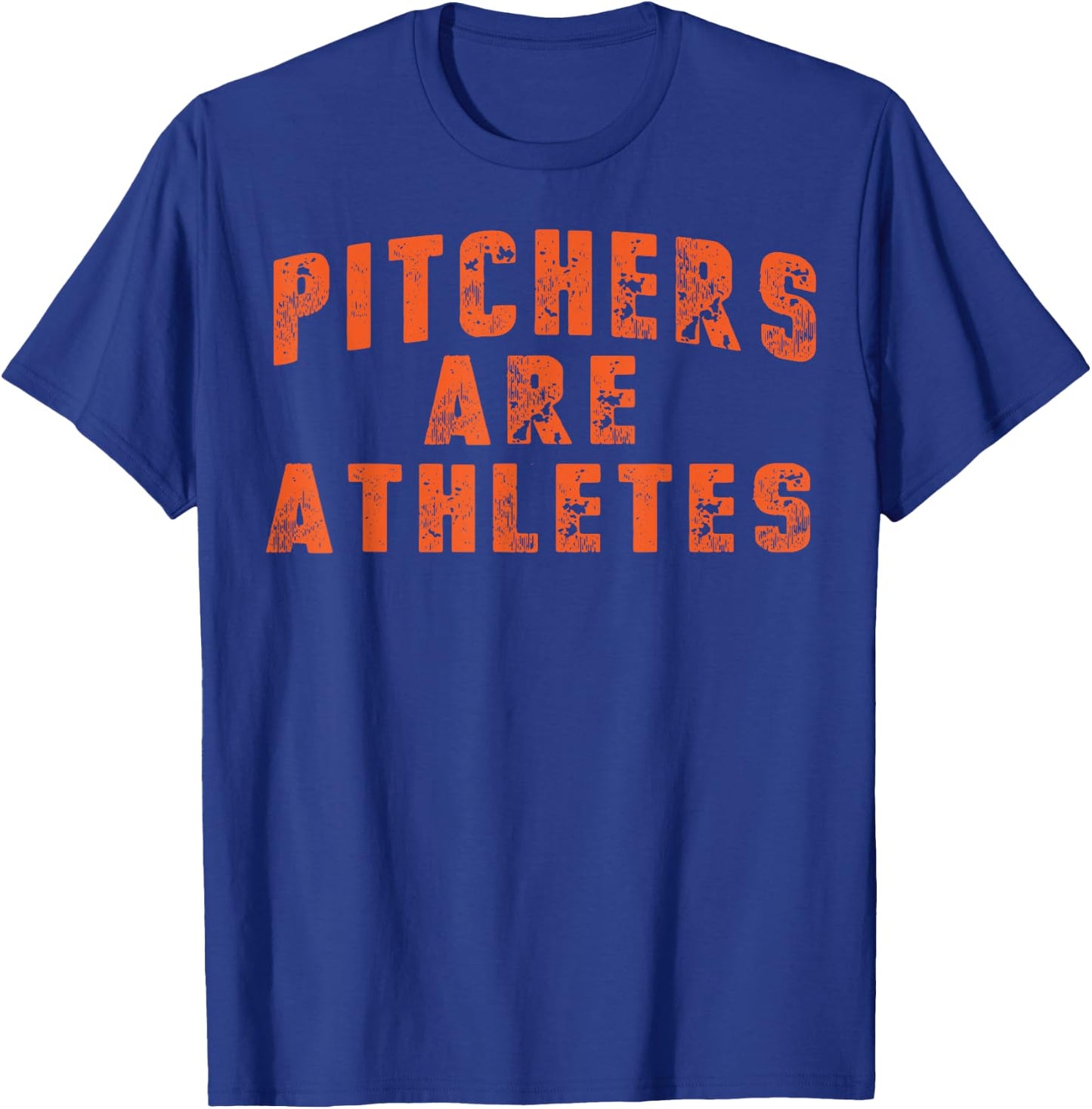 Baseball Pitchers Are Athletes Professional Baseball Coach T-Shirt - T-Shirt | Royal