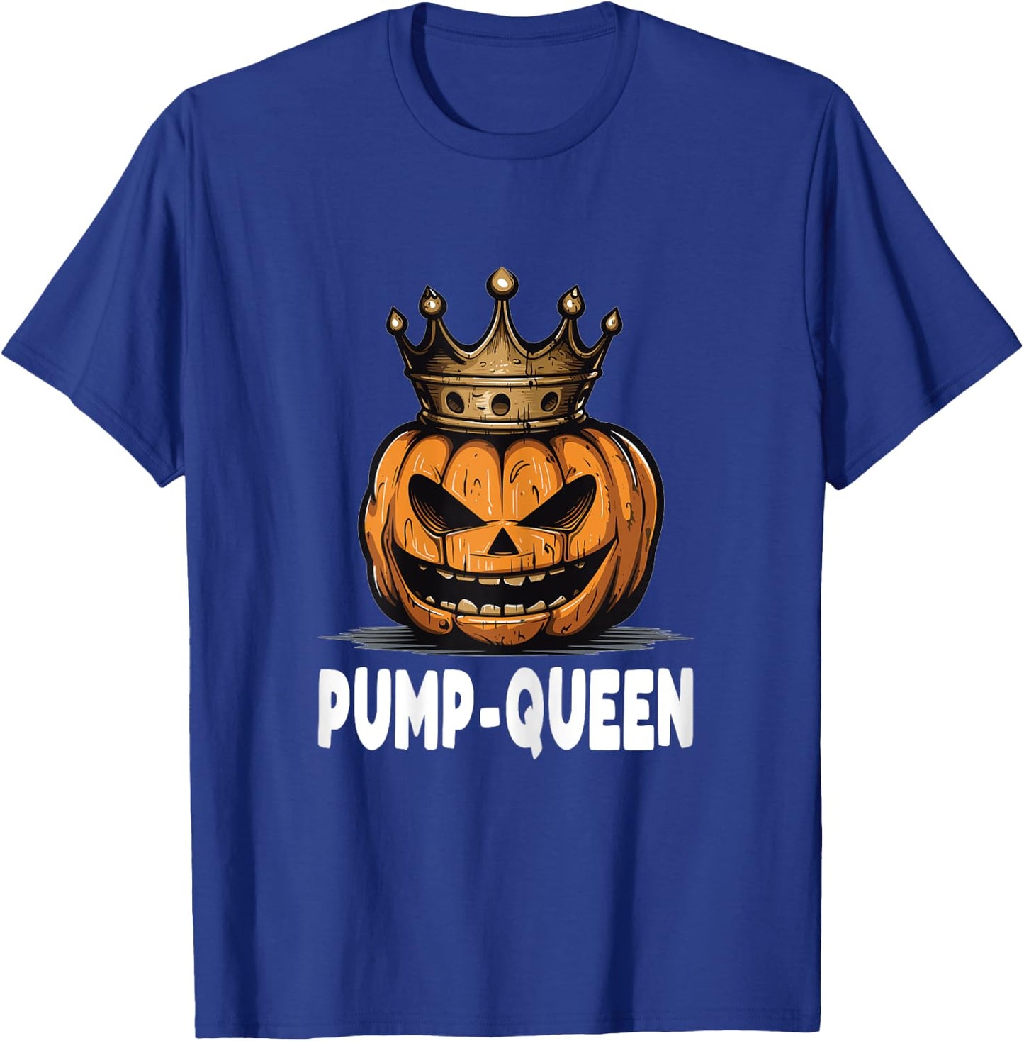 Pump Queen Couple Matching Halloween Outfits T-Shirt - T-Shirt | Royal