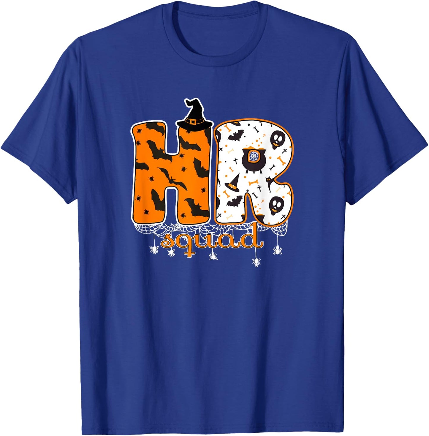 Halloween HR Squad Costume Funny Human Resource T-Shirt - T-Shirt | Royal