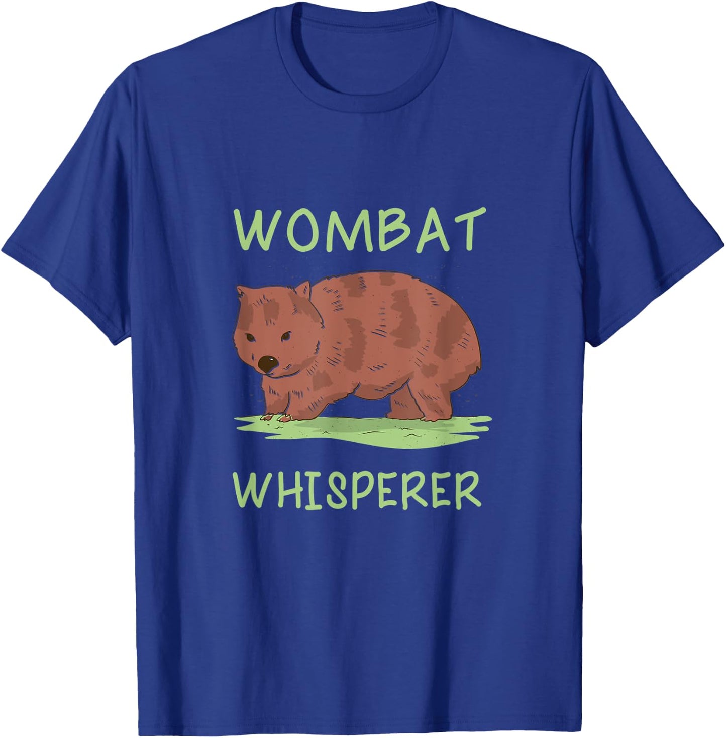 Wombat Whisperer Graphic Animal Lover, Wombat T-Shirt - T-Shirt | Royal