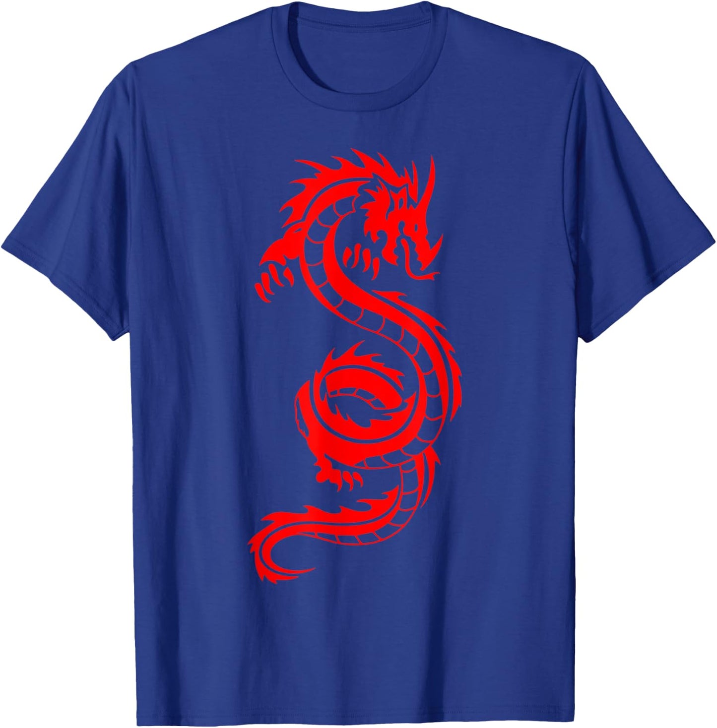 Chinese Dragon Japanese Dragon Asian Dragon T-Shirt - T-Shirt | Royal