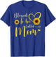 Blessed To Be Called Mom Cute Sunflower Women Mothers Day T-Shirt - T-Shirt | Royal