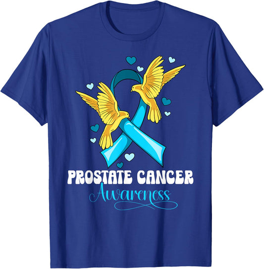 Prostate Cancer Awareness T-Shirt - T-Shirt | Royal