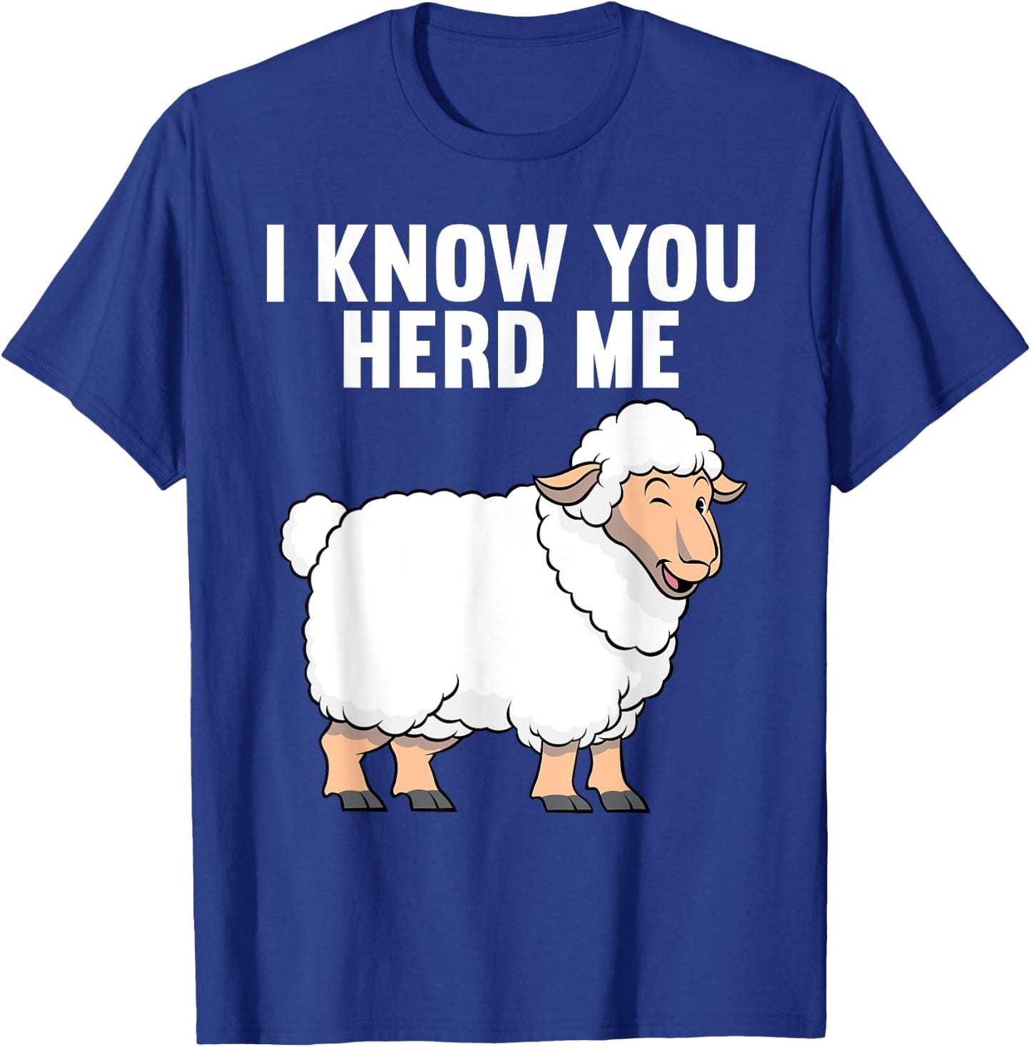 Cute Sheep Design Women Sheep Farm Animal Farmer T-Shirt - T-Shirt | Royal