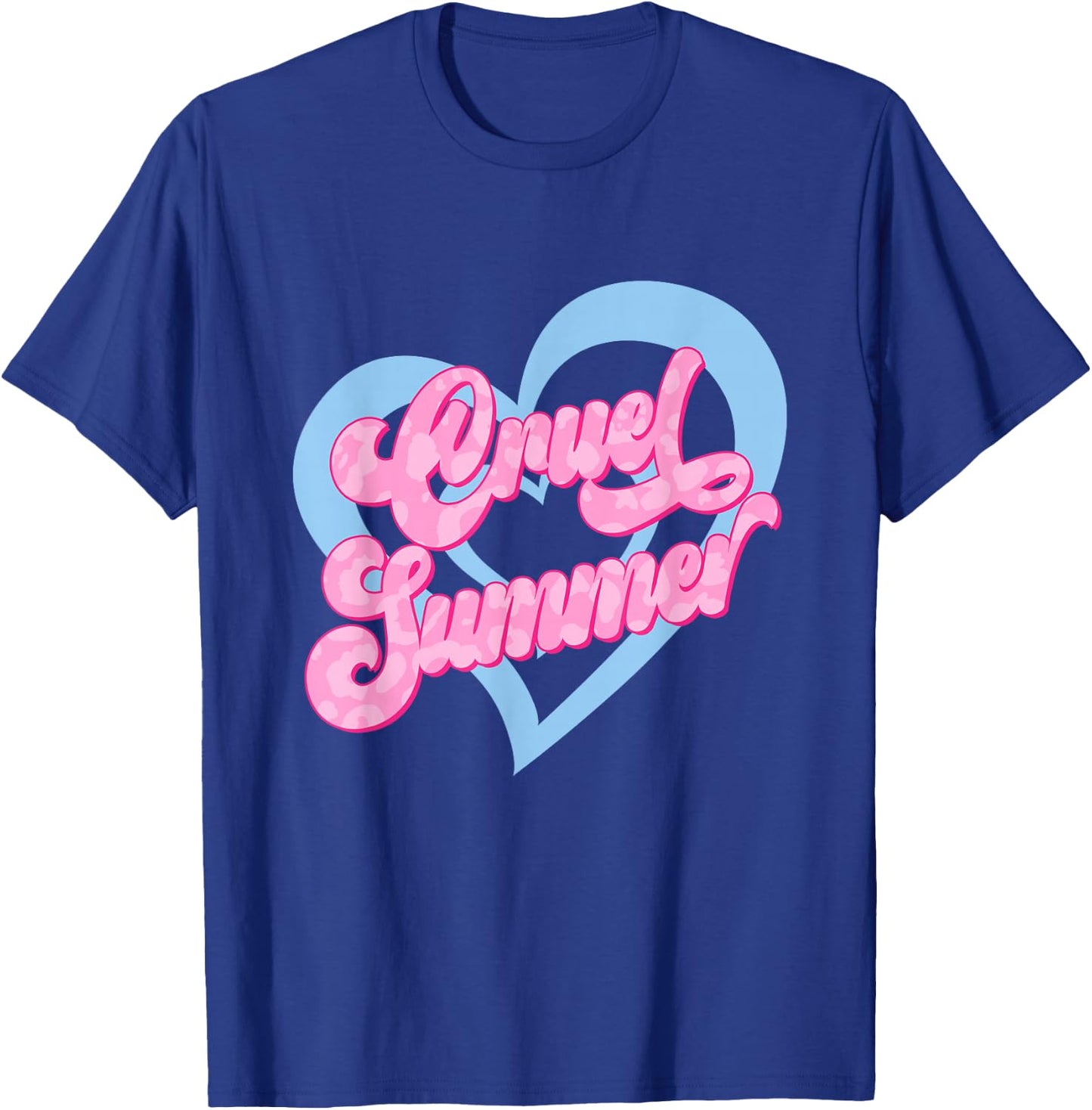 Cruel Vibes Summer, Cute Summer Hea T-Shirt - T-Shirt | Royal