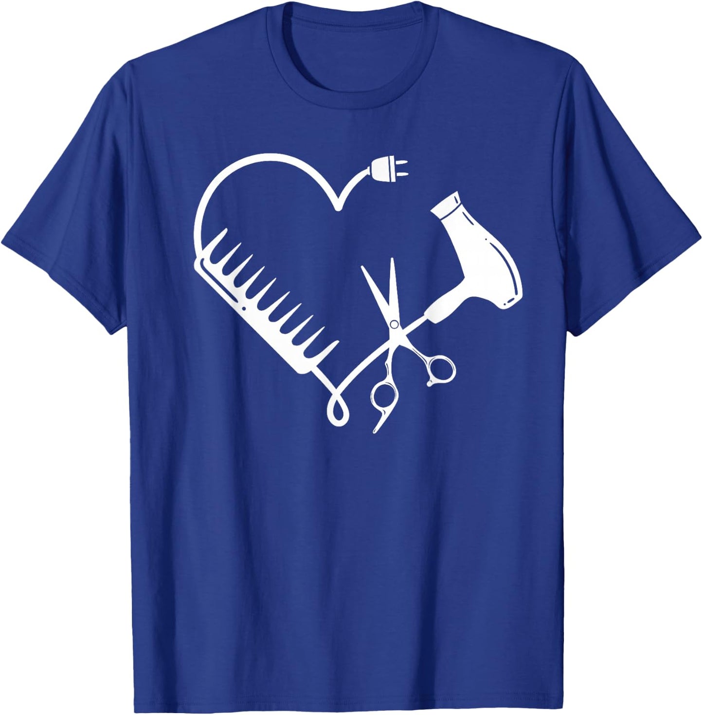 Hairdresser Hairstylists Hairstyling Beautician Hairdressing Small T-Shirt - T-Shirt | Royal
