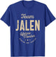Team Jalen Lifetime Member - Name Jalen T-Shirt - T-Shirt | Royal