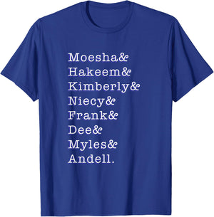 Moesha and friends T-Shirt - T-Shirt | Royal