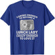 Lunch Lady Food Preparation Service Worker T-Shirt - T-Shirt | Royal