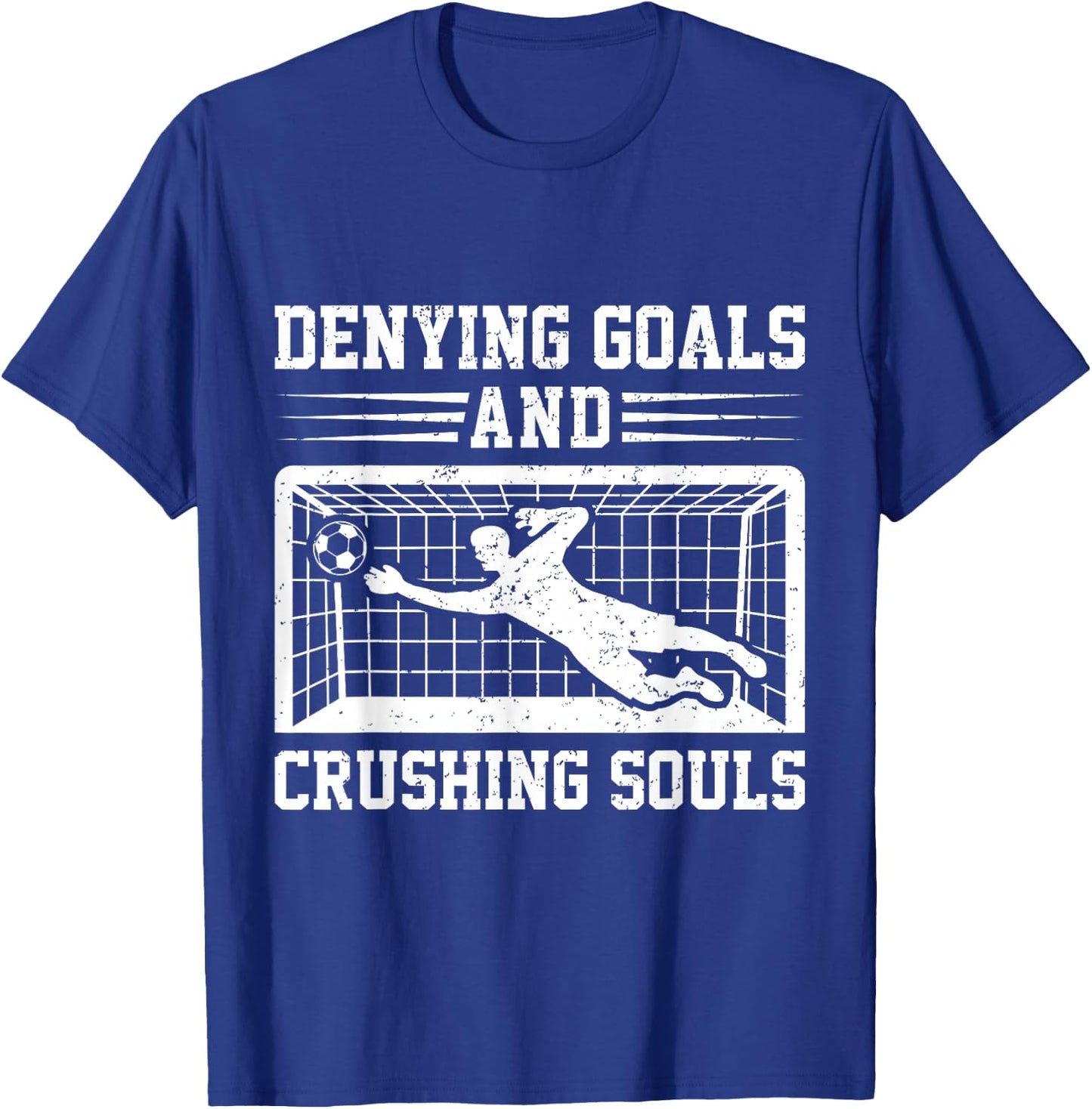 Soccer Goalie Goalkeeper T-Shirt - T-Shirt | Royal