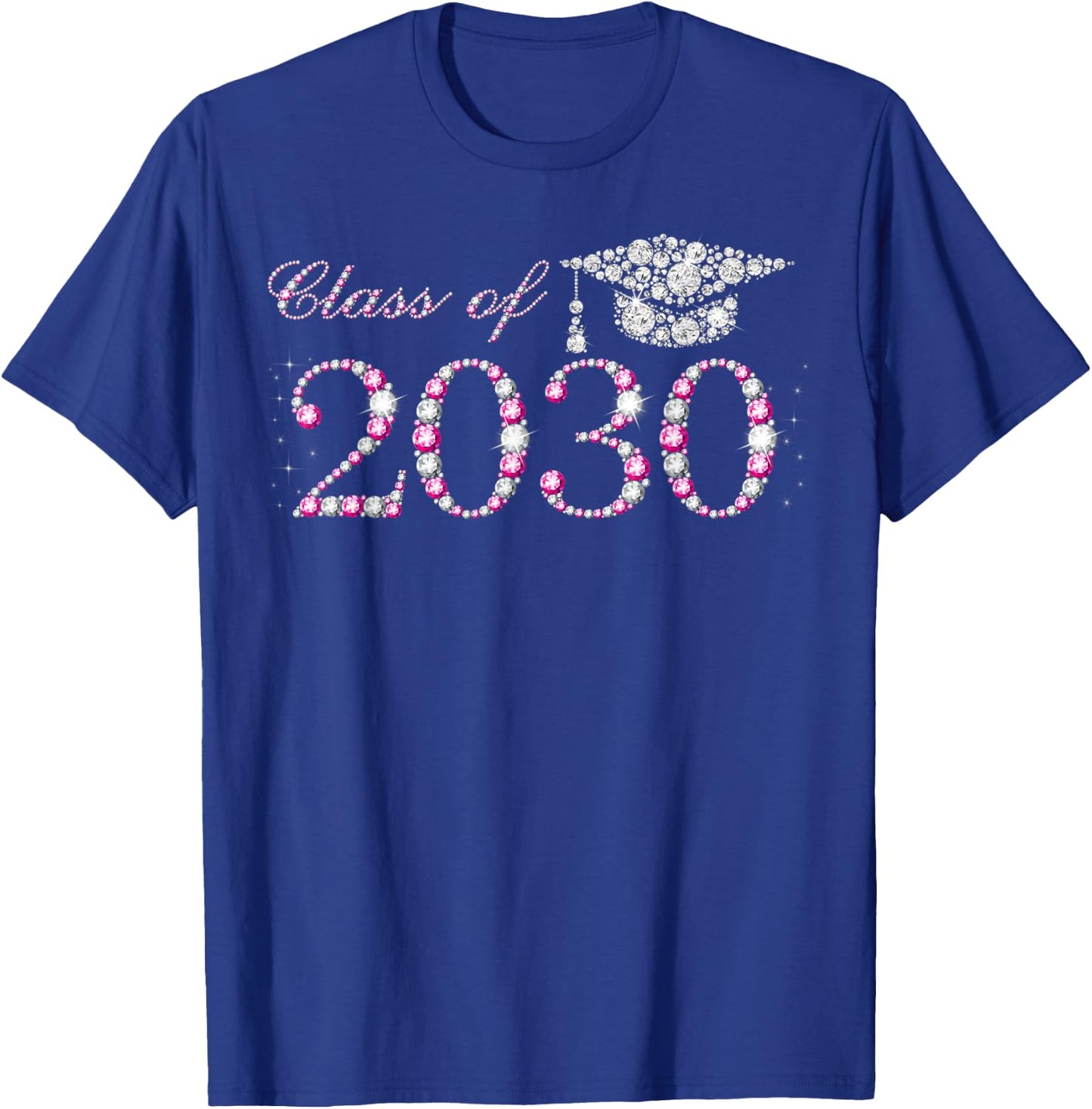 Class of 2030, Future Class of 2030, Future Graduation 2030 T-Shirt - T-Shirt | Royal