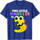 Kids This Little Monster is 3 Three Years Old 3rd Birthday Party T-Shirt - T-Shirt | Royal