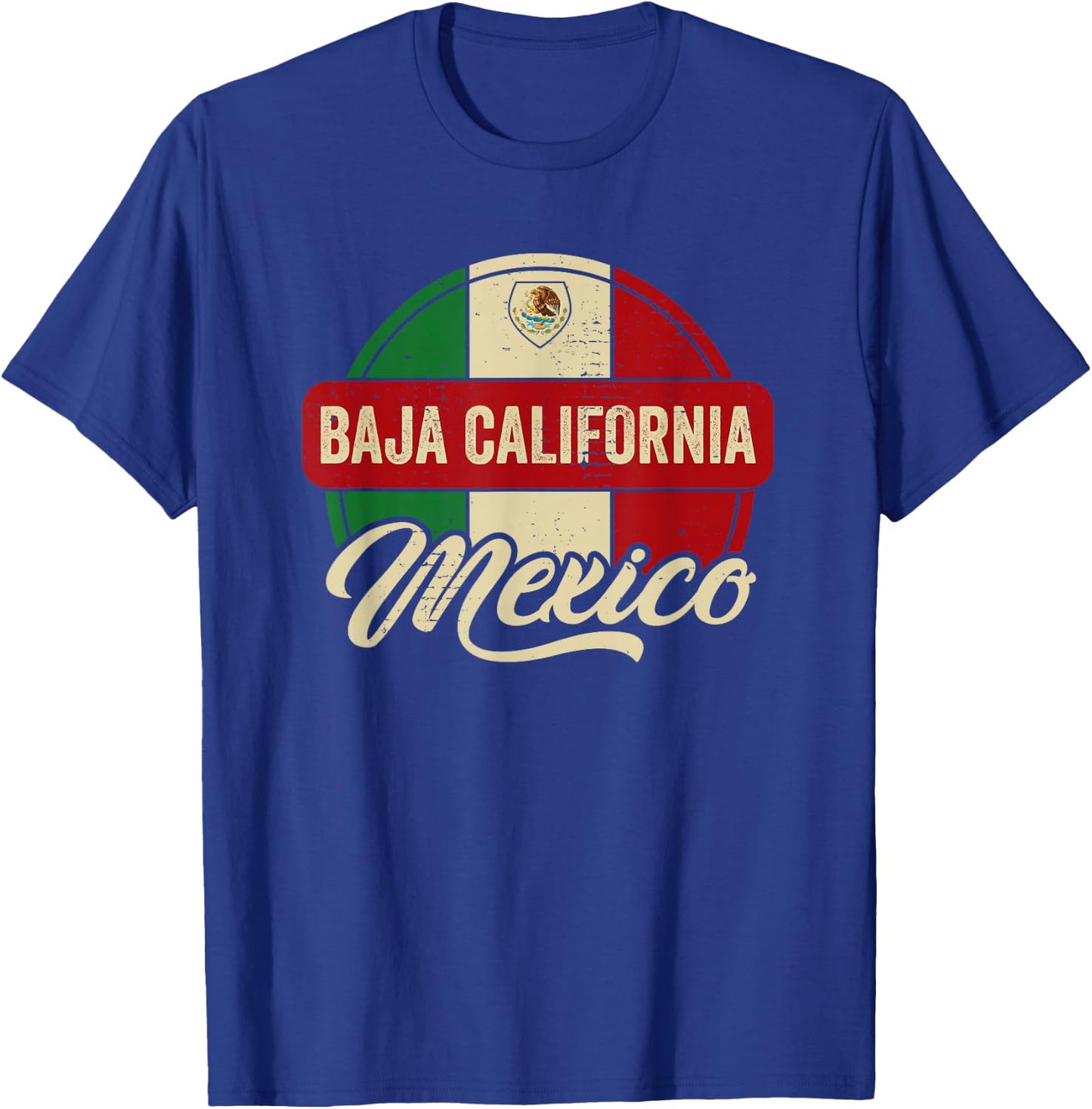 Baja California Mexico T-Shirt - T-Shirt | Royal