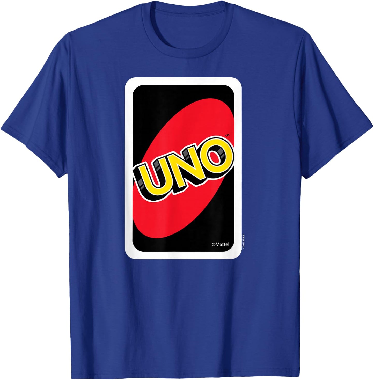 UNO - Card Back T-Shirt - T-Shirt | Royal
