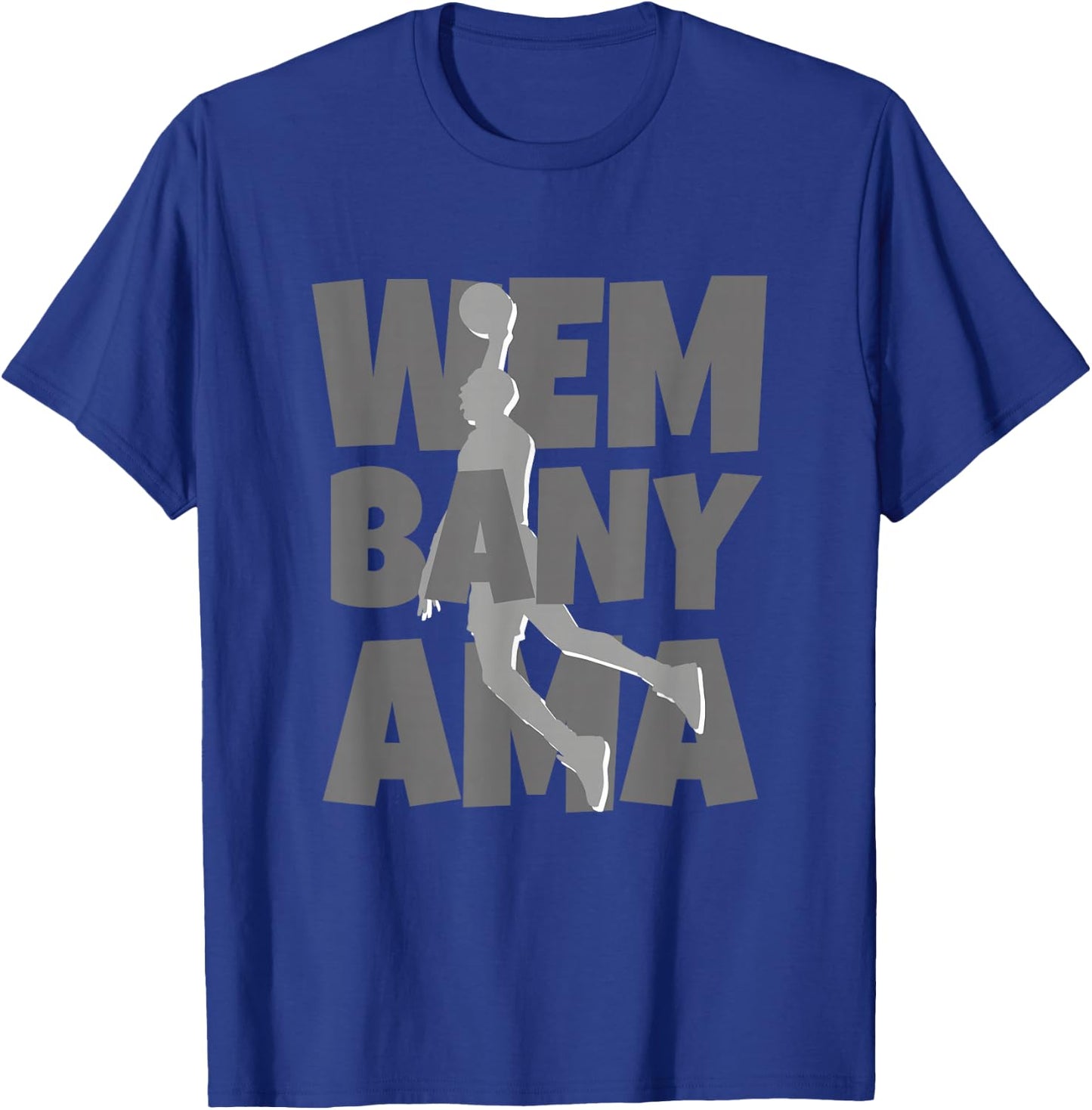 Wembanyama Basketball Amazing Gift Fan T-Shirt - T-Shirt | Royal