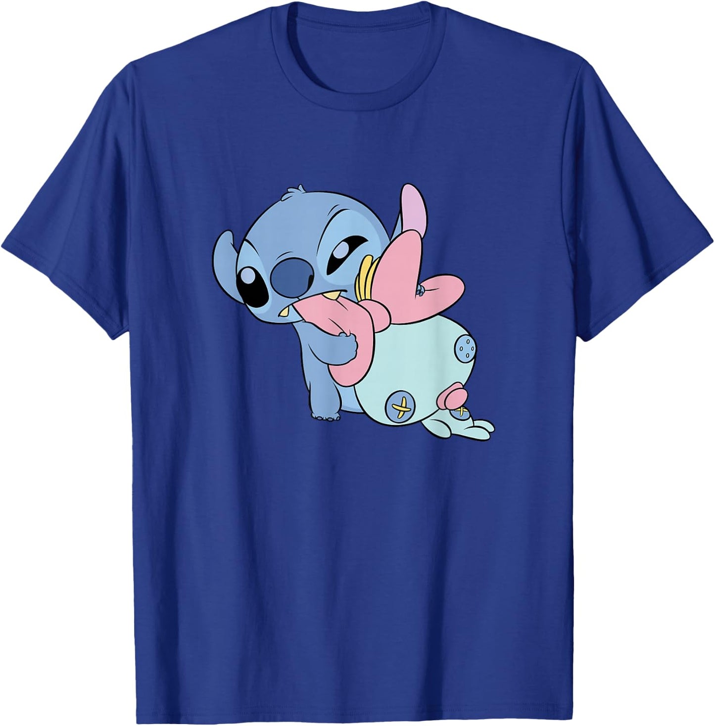 Disney Lilo & Stitch Babies Stitch & Scrump Playing Cute T-Shirt - T-Shirt | Royal