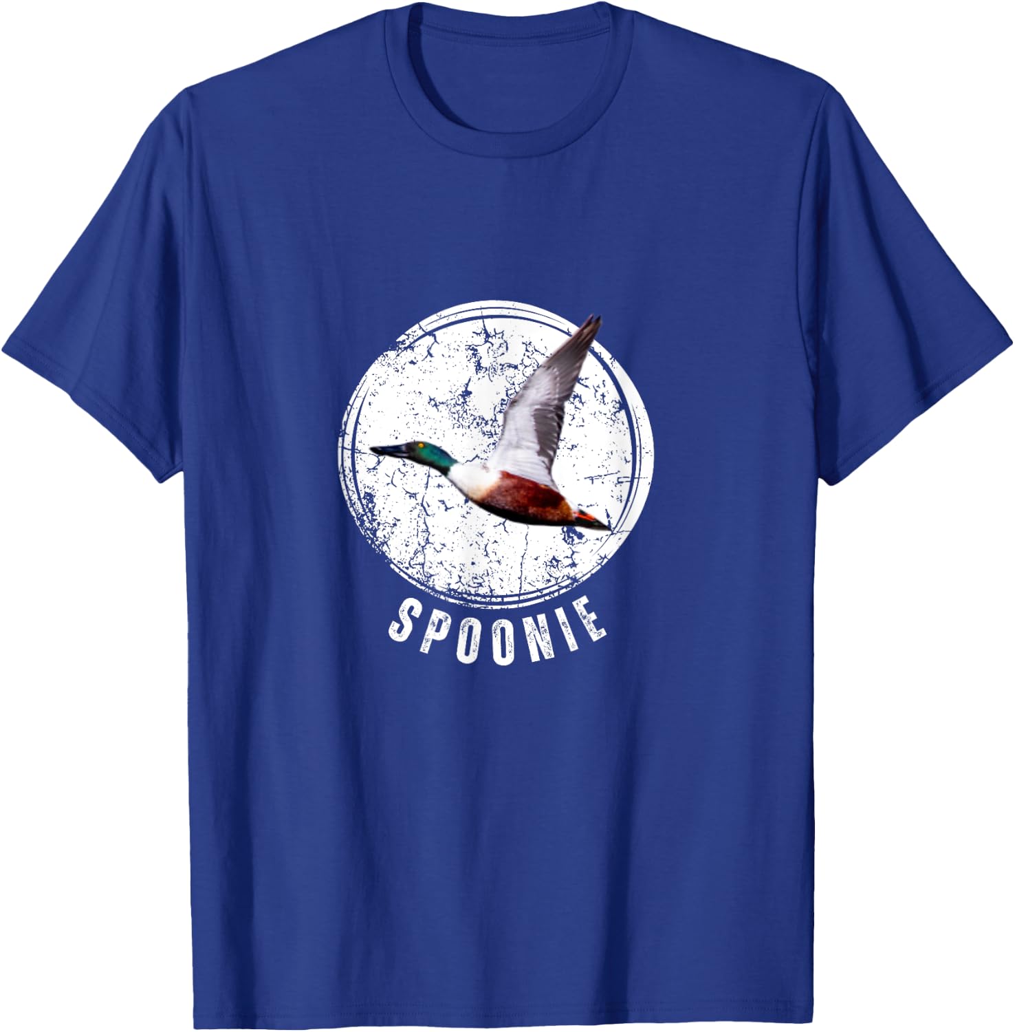 Duck Hunting Shirt Spoonie Northern Shoveler T-Shirt - T-Shirt | Royal