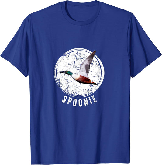 Duck Hunting Shirt Spoonie Northern Shoveler T-Shirt - T-Shirt | Royal