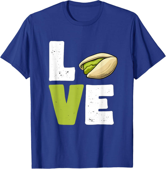 Love pistachio men Shirt pistachio Lovers and girl T-Shirt - T-Shirt | Royal