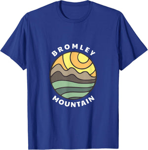 Bromley Mountain Vermont Mountains VT Vacation Souvenir T-Shirt - T-Shirt | Royal