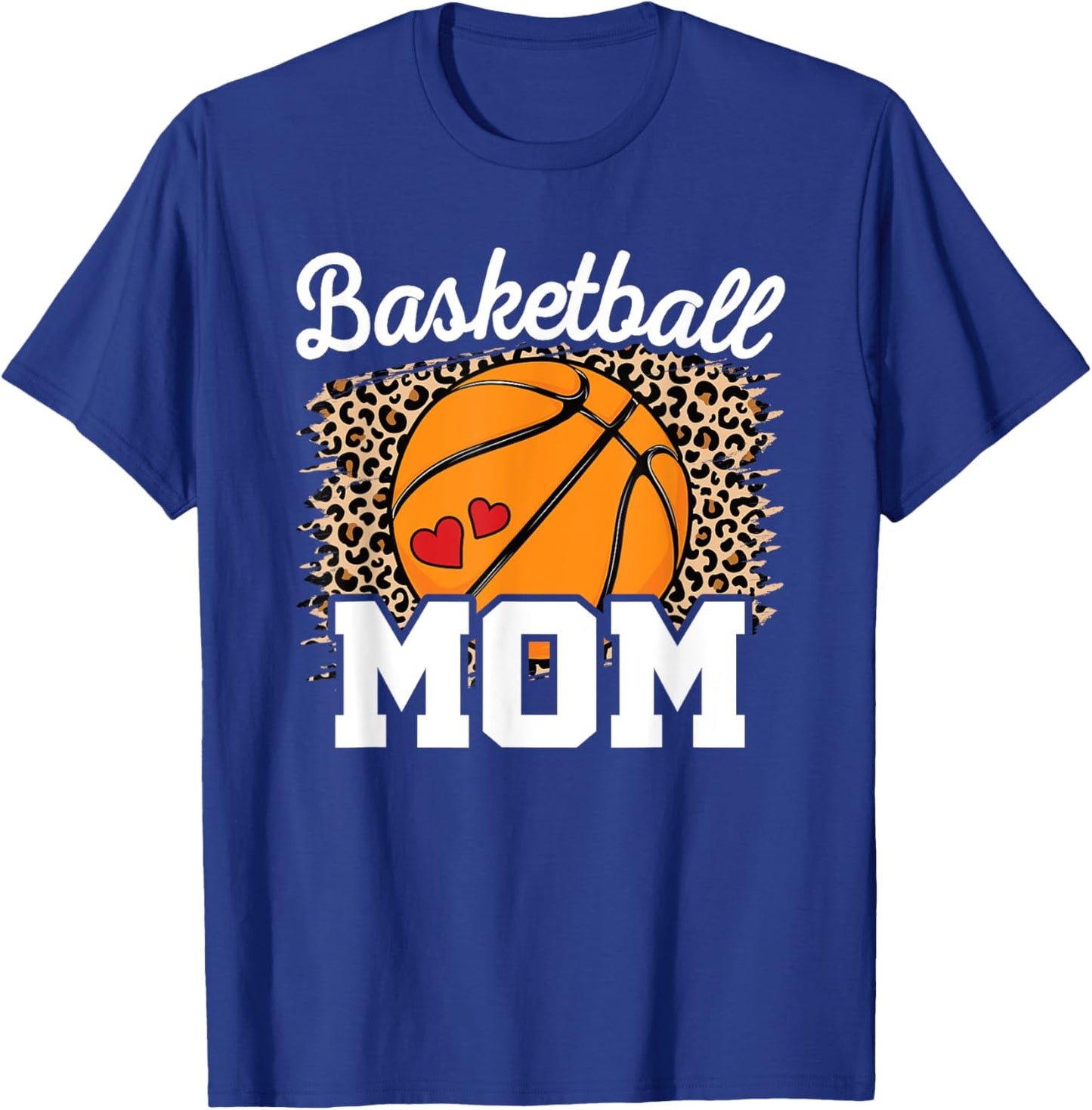 Basketball Mom Basketball Player Mama T-Shirt - T-Shirt | Royal