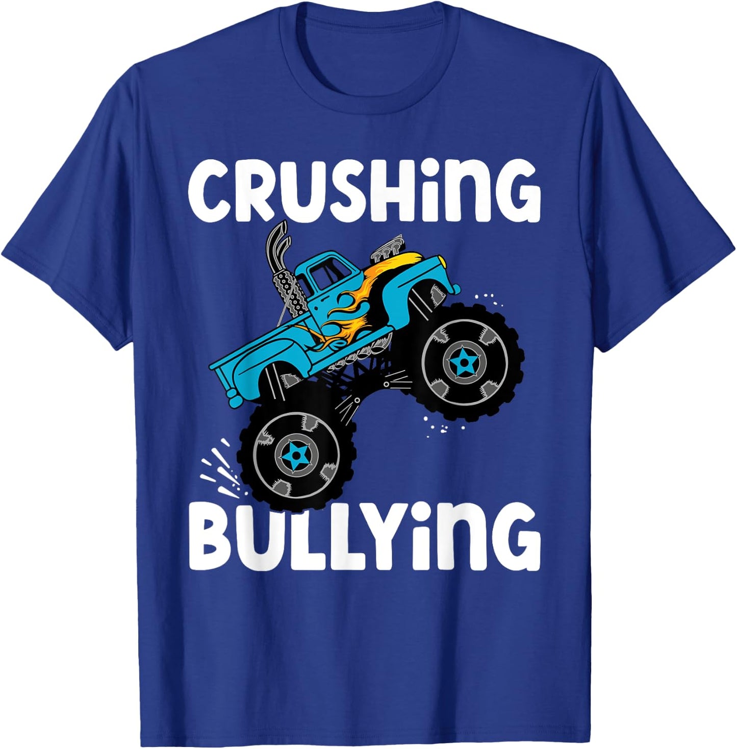 Crushing Bullying Unity Day Halloween Orange Kids Men Women T-Shirt - T-Shirt | Royal