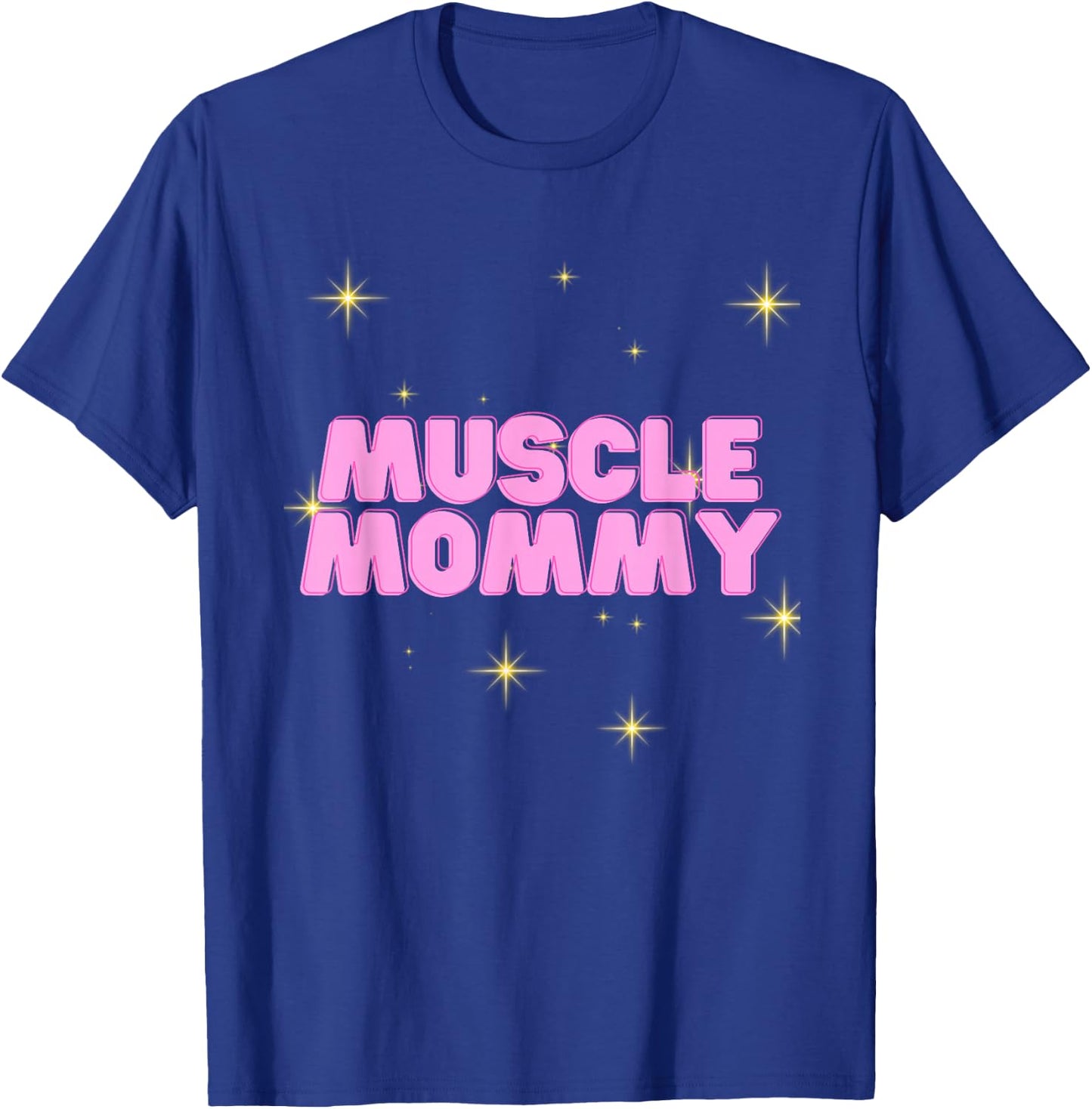 Gym Muscle Mommy Pump Cover T-Shirt - T-Shirt | Royal