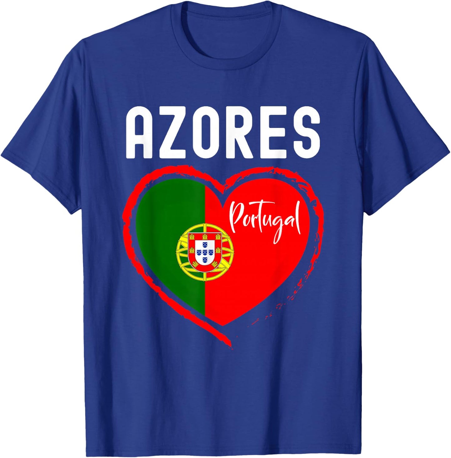 Azores Portuguese Flag Azores T-Shirt - T-Shirt | Royal