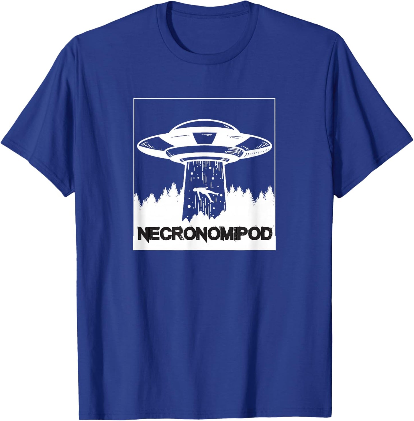 Necronomipod UFO Abduction T-Shirt - T-Shirt | Royal