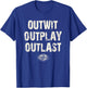 Survivor - Outwit Outplay Outlast T-Shirt - T-Shirt | Royal