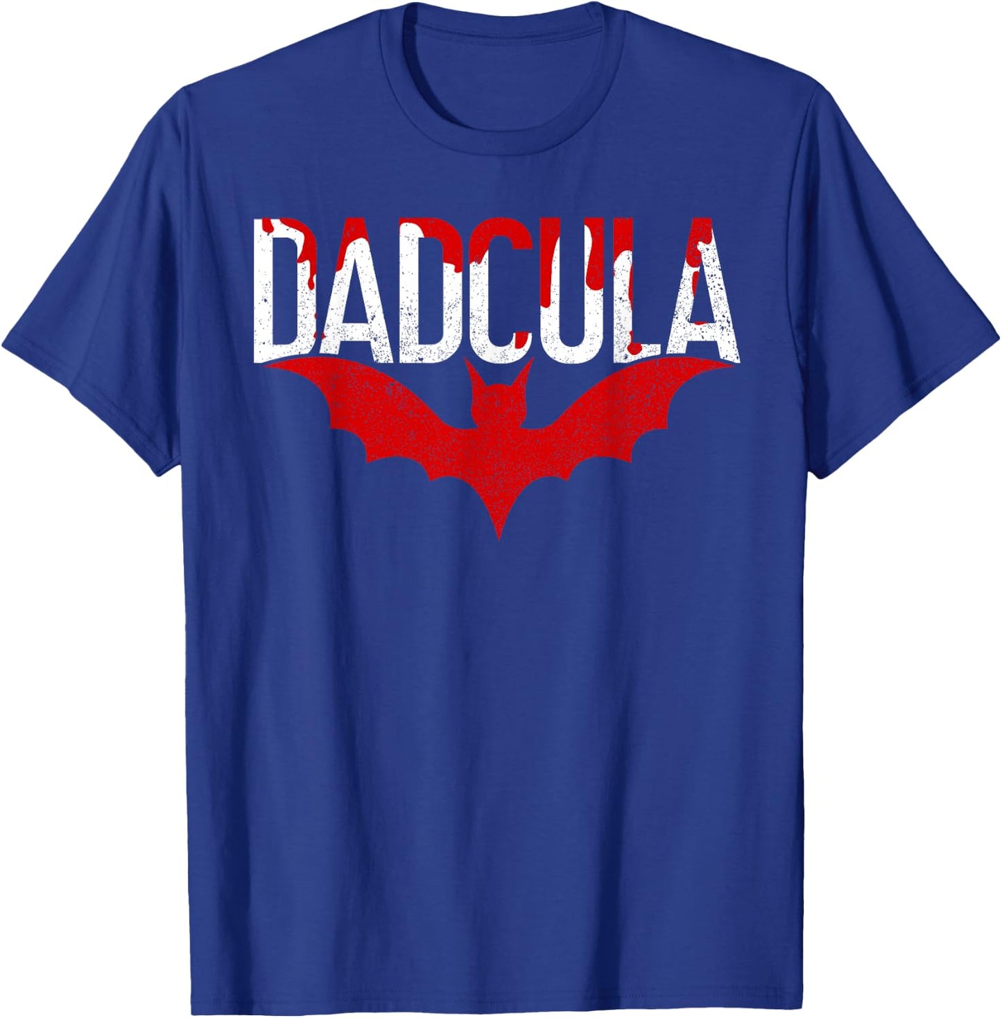 Papa Dadcula Dad Vampire Daddy Funny Halloween Father T-Shirt - T-Shirt | Royal