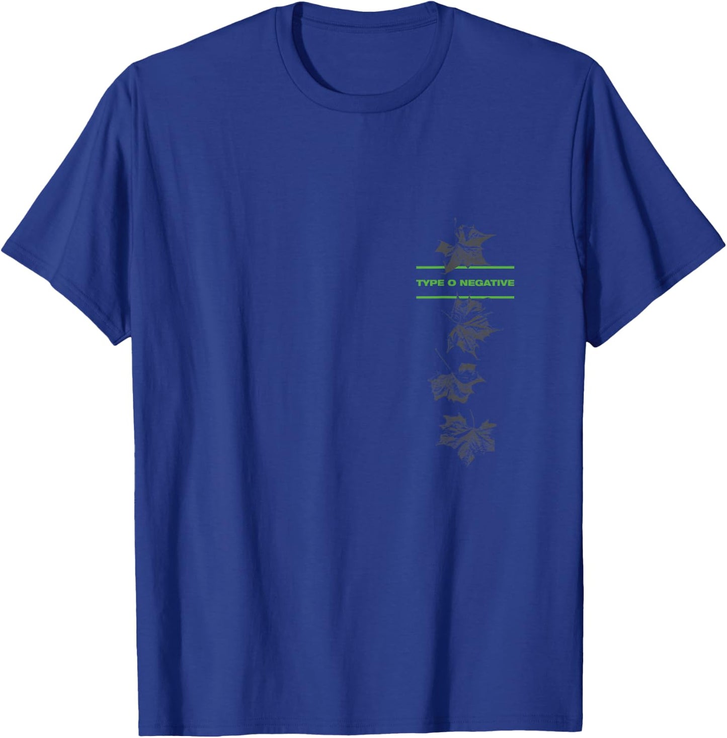 Type O Negative Leaves Double Sided Black T-Shirt - T-Shirt | Royal
