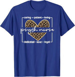 Psych Nursing Appreciation Best Psychiatric Nurse T-Shirt - T-Shirt | Royal