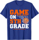 Funny Games On Fifth Grade Basketball First Day Of School T-Shirt - T-Shirt | Royal