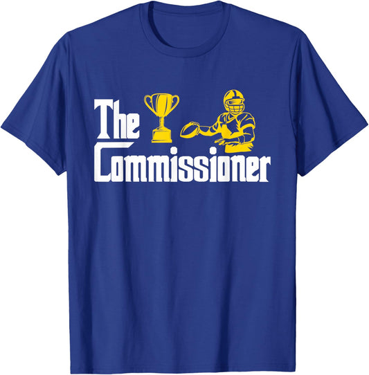 Fantasy Football Commissioner Fantasy Football Commish T-Shirt - T-Shirt | Royal