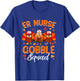 ER Nurse Turkey Gobble Squad Women ER Nurse Thanksgiving T-Shirt - T-Shirt | Royal