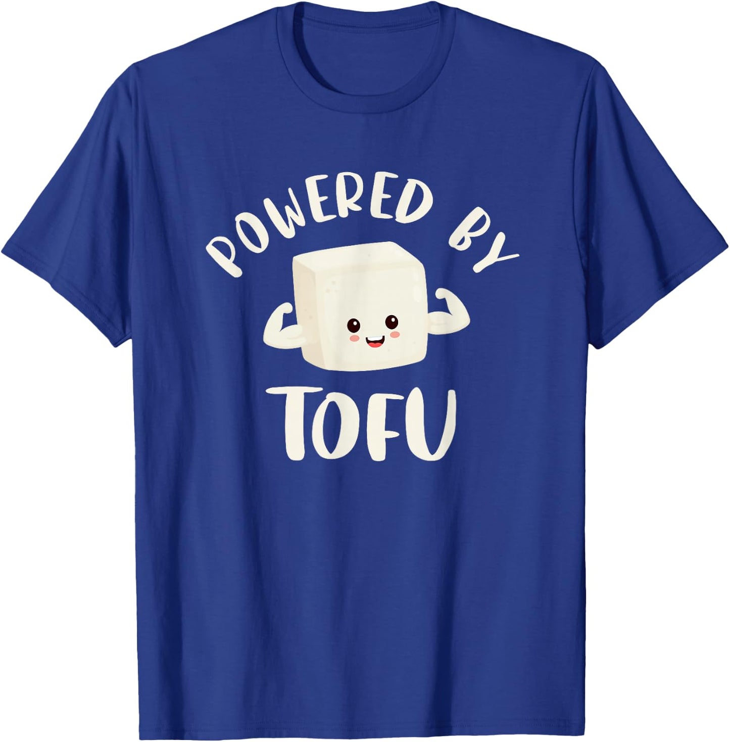 Powered By Tofu T-Shirt - T-Shirt | Royal