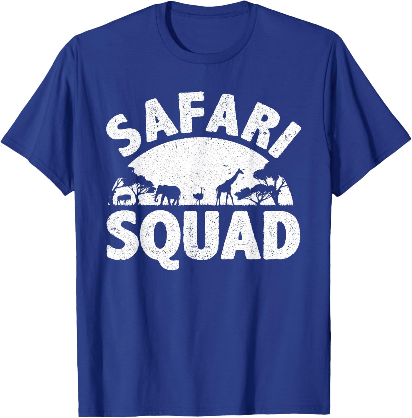 Cool Safari Squad Women Zoo Animal African Jungle T-Shirt - T-Shirt | Royal
