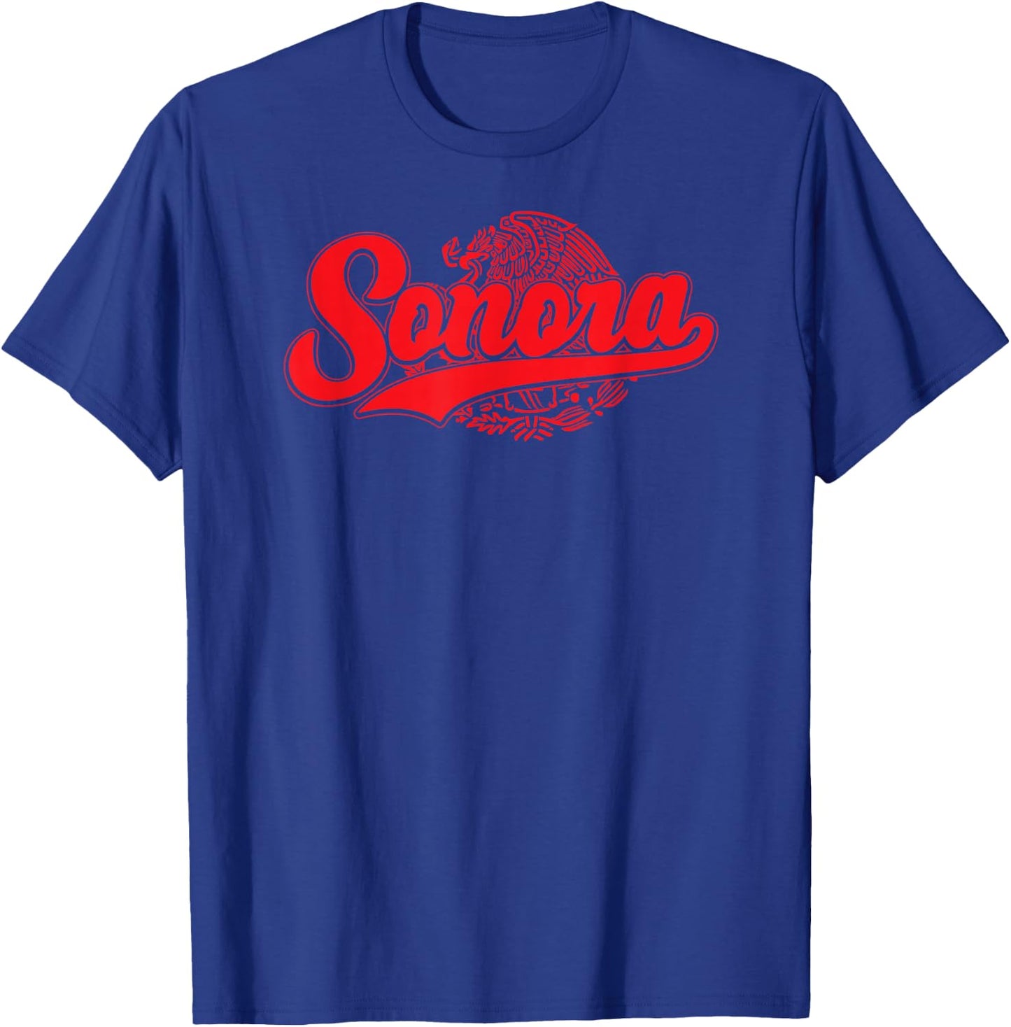 Sonora Mexico Aguila Mexicana colores Mexicanos design T-Shirt - T-Shirt | Royal