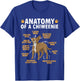 Anatomy Of A Chiweenie Dog Owner Men Women T-Shirt - T-Shirt | Royal