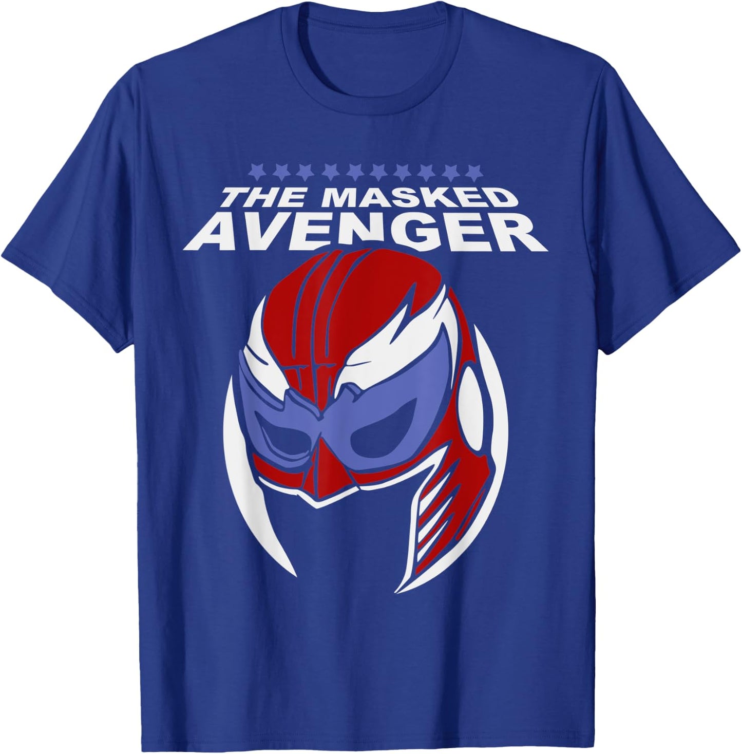 The Masked Avenger - Icon Series - The Mask T-Shirt - T-Shirt | Royal