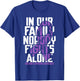 Hodgkins Lymphoma Purple Family Hodgkin's Lymphoma Awareness T-Shirt - T-Shirt | Royal