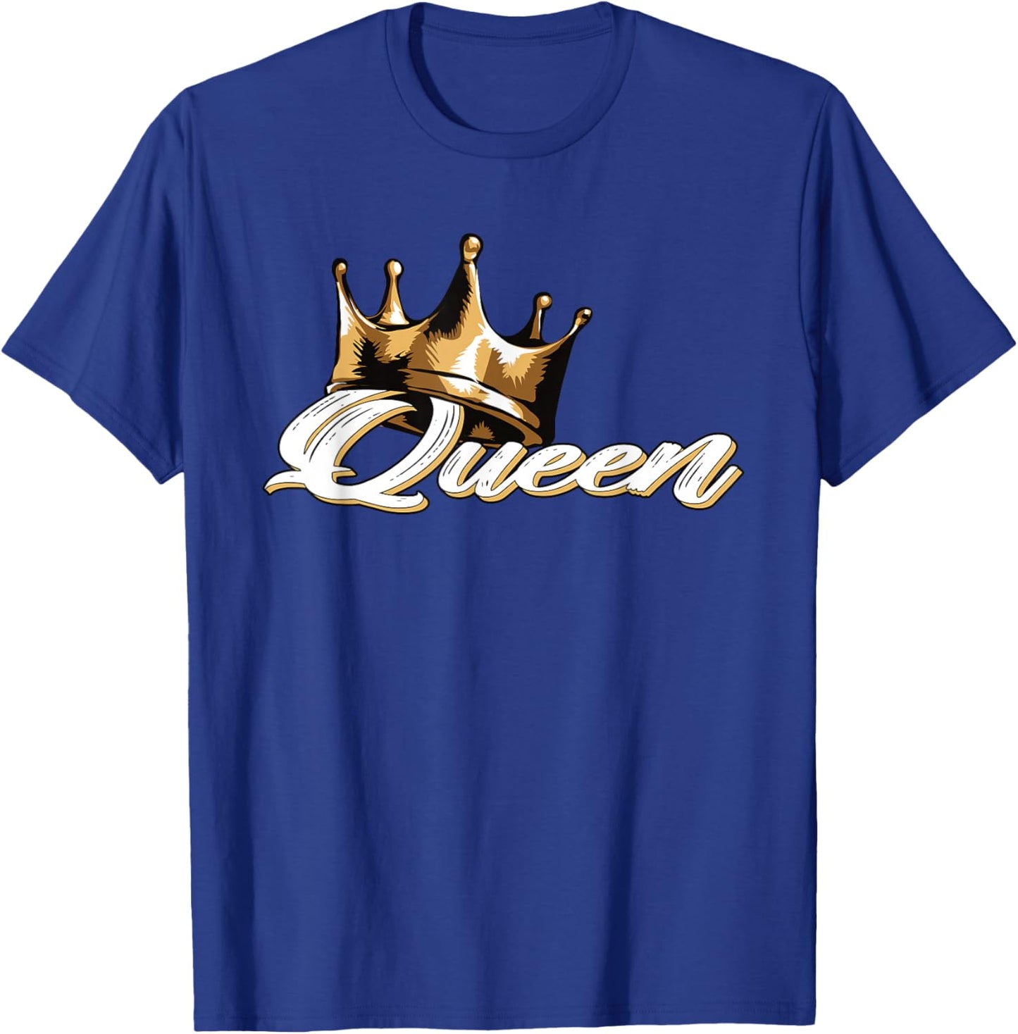 Awesome Queen Crown Crown me font queen T-Shirt - T-Shirt | Royal